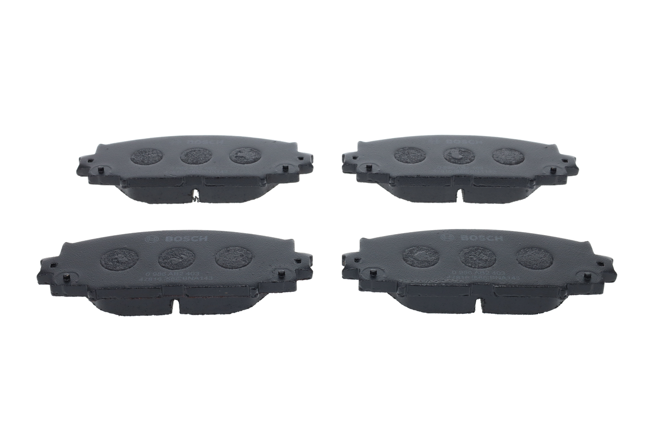 Número OEM 044 657 4020 - Pastilhas de travão 0 986 AB2 403 TOYOTA, MITSUBISHI, LEXUS, DAIHATSU, ASTON MARTIN