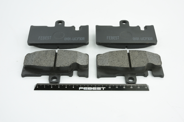Número OEM 04466 50090 - Juego de pastillas de freno 0101-UCF30R TOYOTA, LEXUS