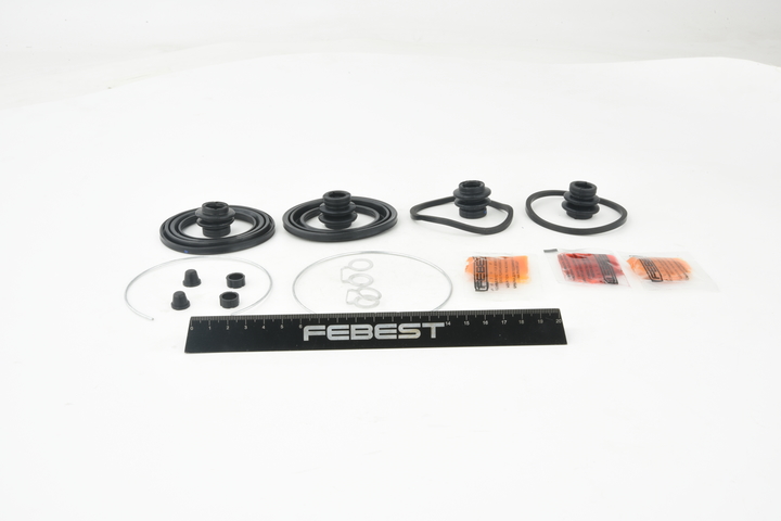 Kit di revisione della pinza freno 0175-ZZE150F FEBEST TOYOTA Urban Cruiser (XP110) 1.4 D-4D (NLP110_) 2014 90 CV