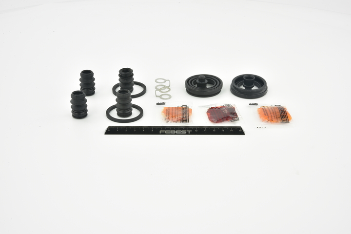 Kit di revisione della pinza freno 0175-ZZE150R FEBEST TOYOTA Yaris II Hatchback (XP9) 1.5 (NCP91_) 2008 110 CV
