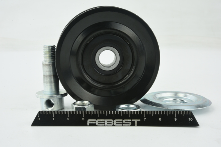 Rullo tenditore cinghia Poly-V 0187-HDJ100 FEBEST TOYOTA Hilux V Pick-up 2.4 D 4WD 1991 125 CV