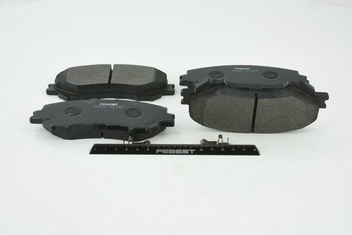 OEM nummer D1060 4BA0A - Bromsbelägg 0201-J11EF RENAULT, NISSAN, INFINITI