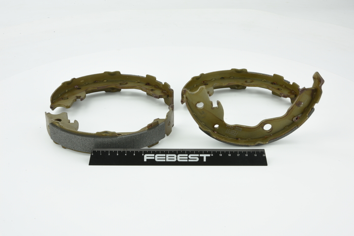 FEBEST 0202-T31R handbrake shoes RENAULT Koleos II (HC) 2.0 dCi 175 4WD 177hp 2021