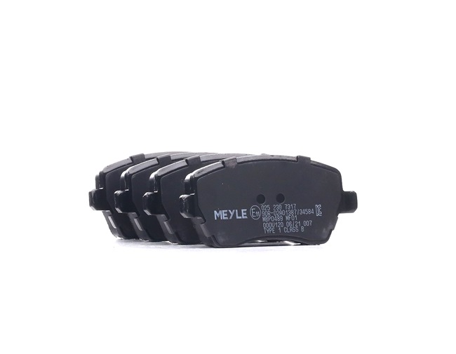MEYLE 025 239 7317 Bremsbelagsatz NISSAN Note II Hatchback (E12)