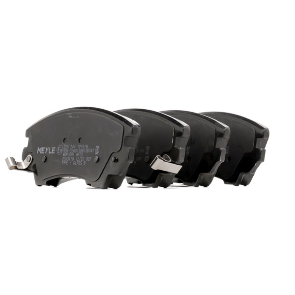 Número OEM 16 05 265 - Juego de pastillas de freno 025 244 1219/W OPEL, CHEVROLET, VAUXHALL