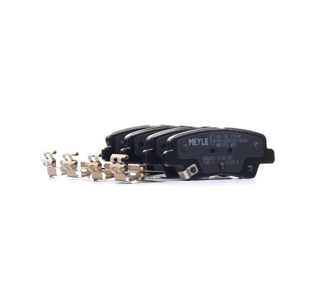 Bromsbelägg 025 253 3715/W MEYLE HYUNDAI i20 III (BC3, BI3) 1.4 MPI 2021 101 hk