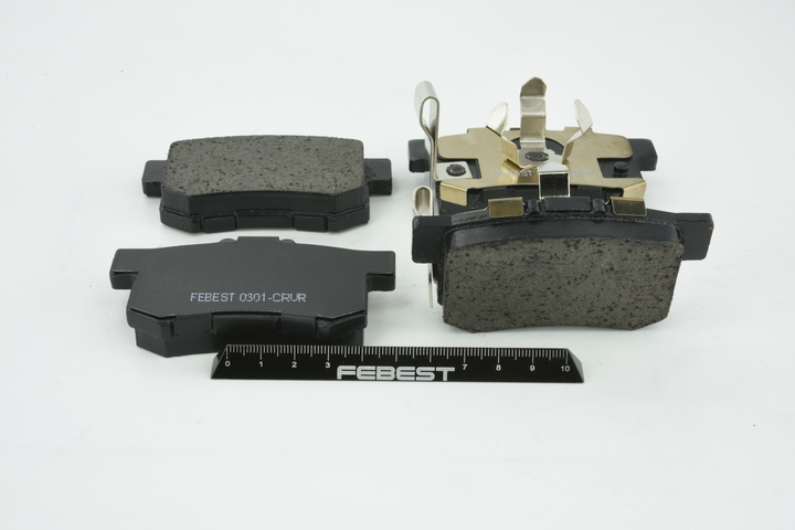 FEBEST 0301-CRVR Brake pads HONDA STEPWGN (DBA-RK_) 2.0 i-VTEC 4WD 150 hp Petrol 2015
