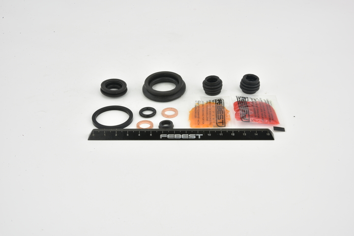 Kit di revisione della pinza freno 0375-FITR FEBEST HONDA Civic VII Hatchback (EU, EP, EV) 1.4 iS (EP1, EU5, EU7) 2000 90 CV