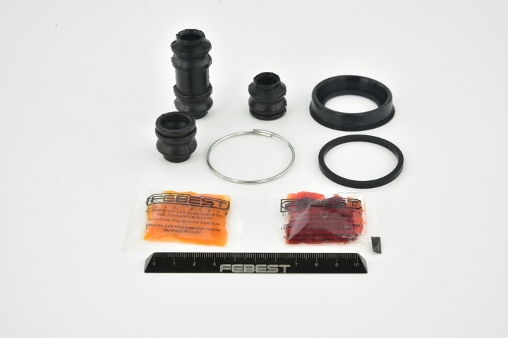Kit di revisione della pinza freno 0475-K96R FEBEST MITSUBISHI Pajero Sport II SUV (KH, KG) 3.2 DI-D 4WD 2011 160 CV