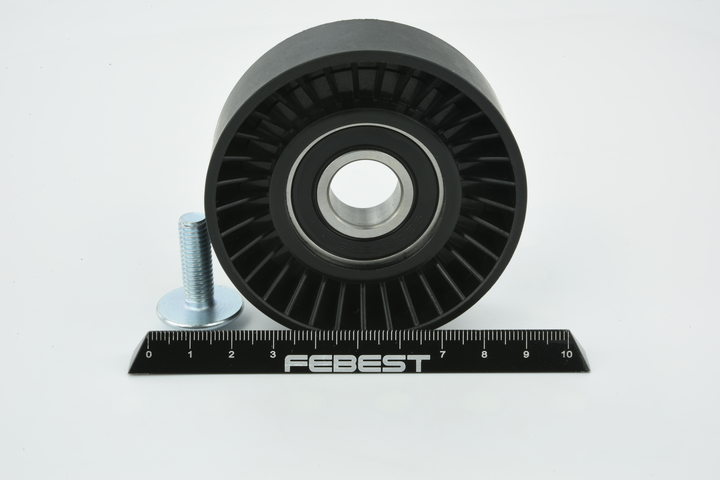 Polea tensora, correa poli V 0487-CW6WCS FEBEST MITSUBISHI Outlander II SUV (CW_W) 3.0 2006 223 cv