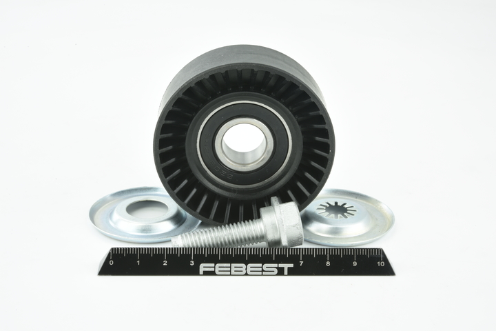 Courroies Jeep Commander XK: Galet enrouleur de courroie d'accessoire FEBEST 0488-CW5W