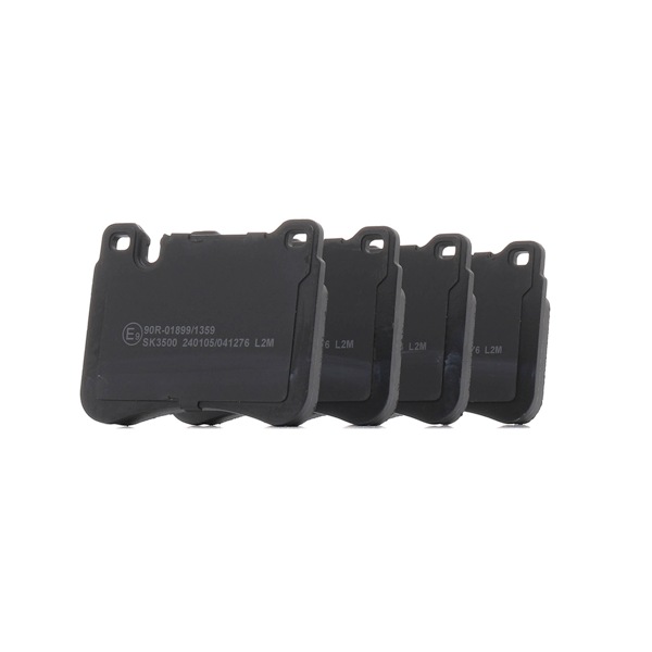 Número OEM 004 420 51 20 - Pastilhas de travão 05P1276A MERCEDES-BENZ
