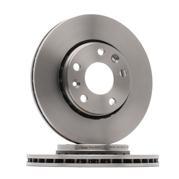 VAICO V46-80017 brake discs RENAULT Megane IV Hatchback (B9A/M/N) 1.5 Blue dCi 95 (B9A2) 95hp 2024