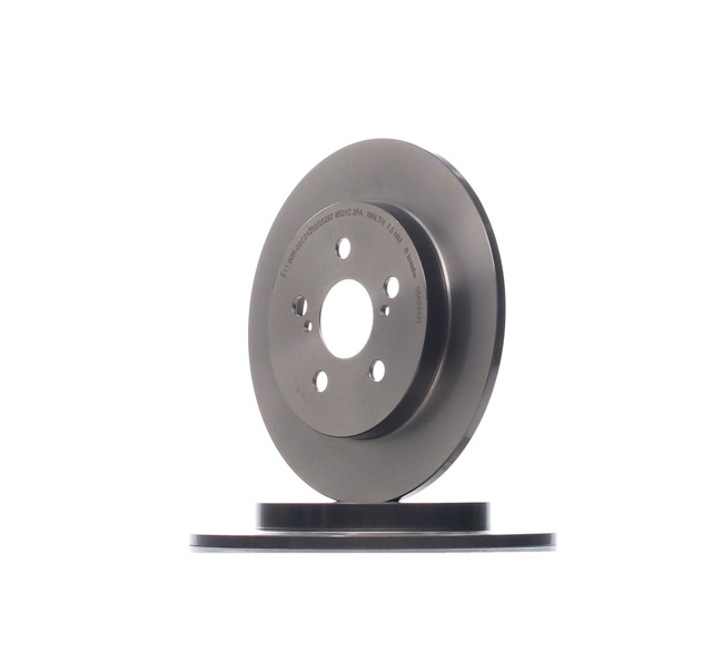 BREMBO | Bremseskiver belagt, fullt ut 08.A534.31 SUBARU Leone II Sedan 1981 billige på nett