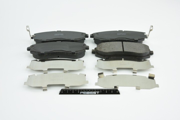 Número OEM SU003-04324 - Pastilhas de travão 0801-G12F TOYOTA, SUBARU, LEXUS, WIESMANN, SCION