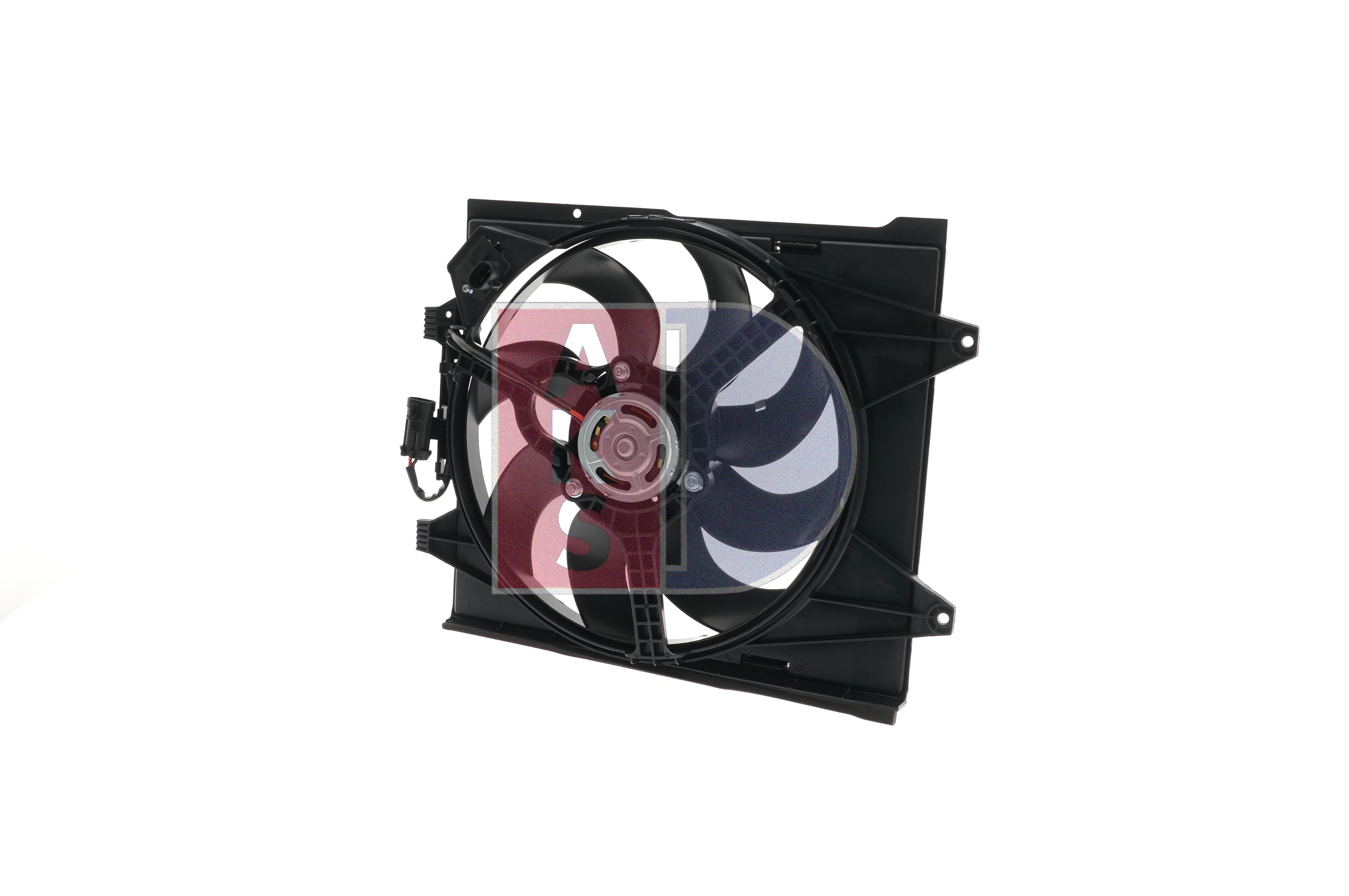 AKS DASIS 088410N radiator fan FIAT 500 C Convertible (312) 1.2 (312CXA1A, 312AXA1A) 69hp 2020