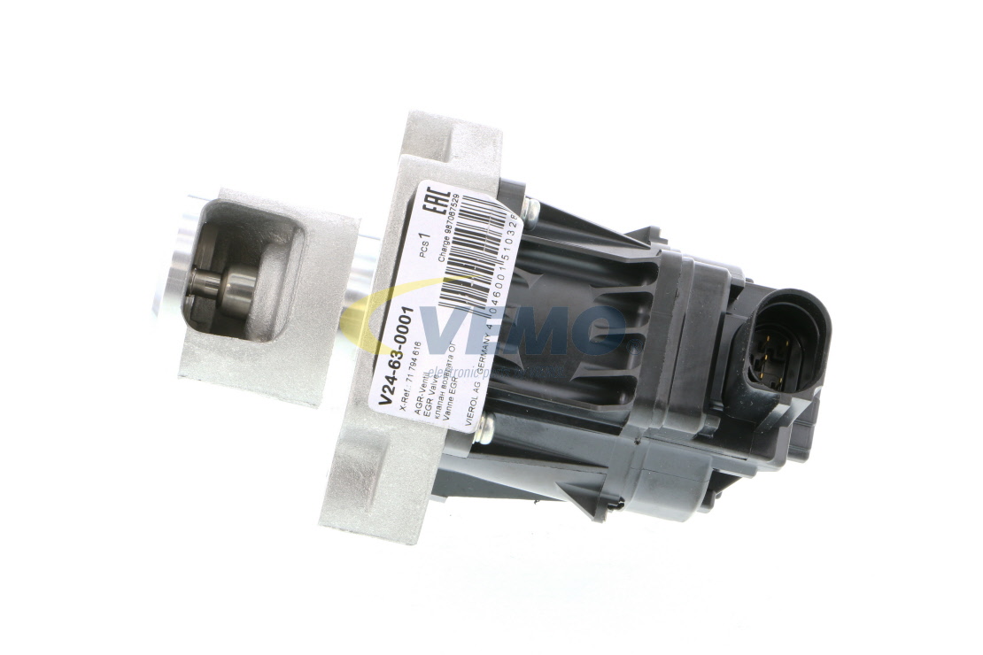 VEMO V24-63-0001 EGR valve ALFA ROMEO MITO (955) 1.4 78 hp Petrol 2018