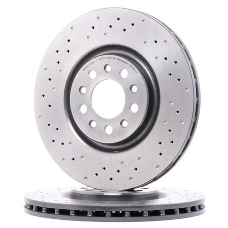 BREMBO 09.9365.2X Brake discs ALFA ROMEO Giulietta Van (940_) 2.0 JTDM 140 hp Diesel 2014