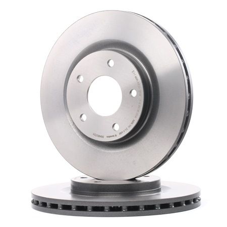 BREMBO | Freni a disco rivestito, ventilazione interna 09.A637.21 MITSUBISHI Lancer VIII Sedan (CY_A, CZ_A) 2012 economici online