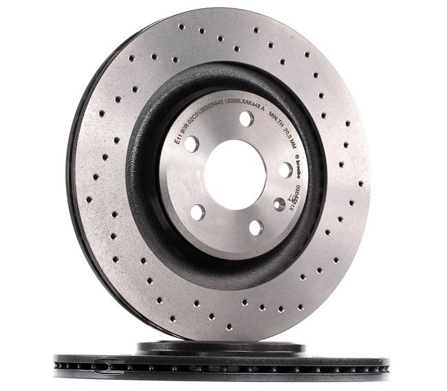 Número OEM 8K0 615 601 C - Disco de freno 09.B040.1X MERCEDES-BENZ, SEAT, AUDI, OPEL, TOYOTA