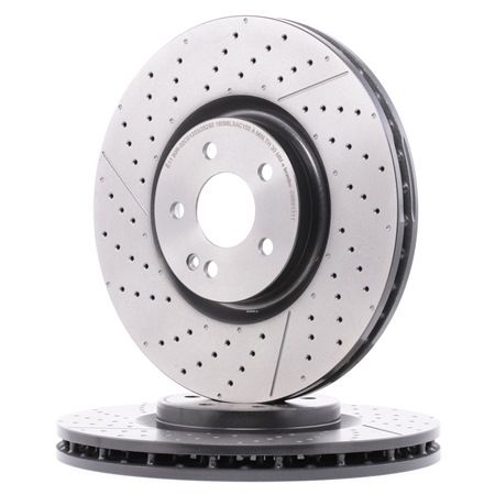 Travões Mercedes W176: Disco de travão BREMBO 09.B913.11