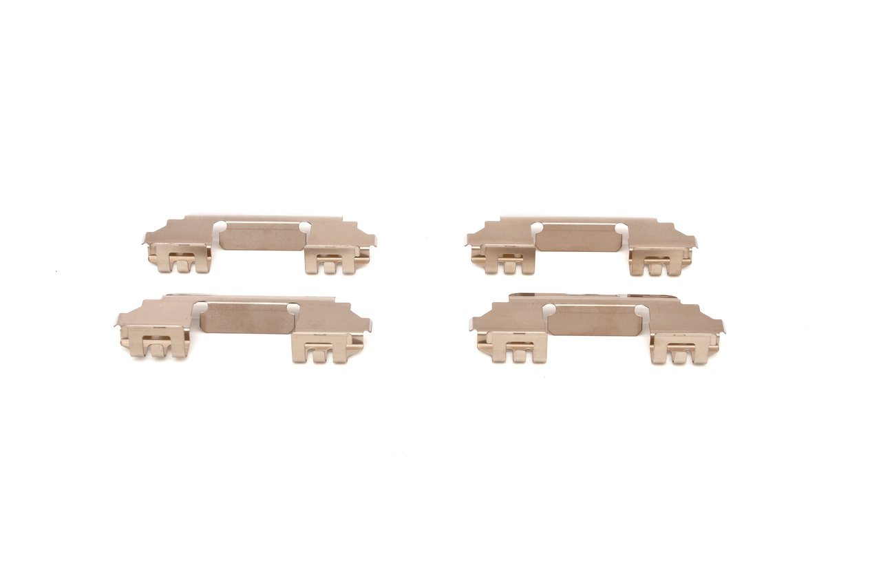 Kit accessori, pastiglia freno 1 987 474 809 BOSCH TOYOTA Hilux VII Pick-up 2.5 D-4D 4WD (KUN25) 2008 144 CV