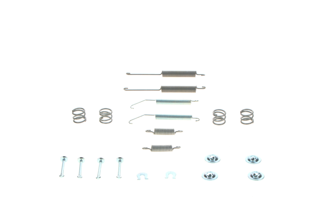 Kit accessori, Ganasce freno 1 987 475 416 BOSCH MITSUBISHI Mirage / Space Star Hatchback (A0_A) 1.2 (A03A) 2017 78 CV