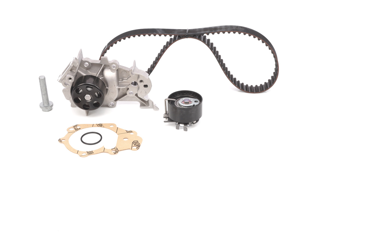 Zahnriemen und Wasserpumpe 1 987 946 923 BOSCH RENAULT Clio III Schrägheck (BR0/1, CR0/1) 1.2 16V (BR0R, BR1D, BR1L, CR0R) 2009 65 PS