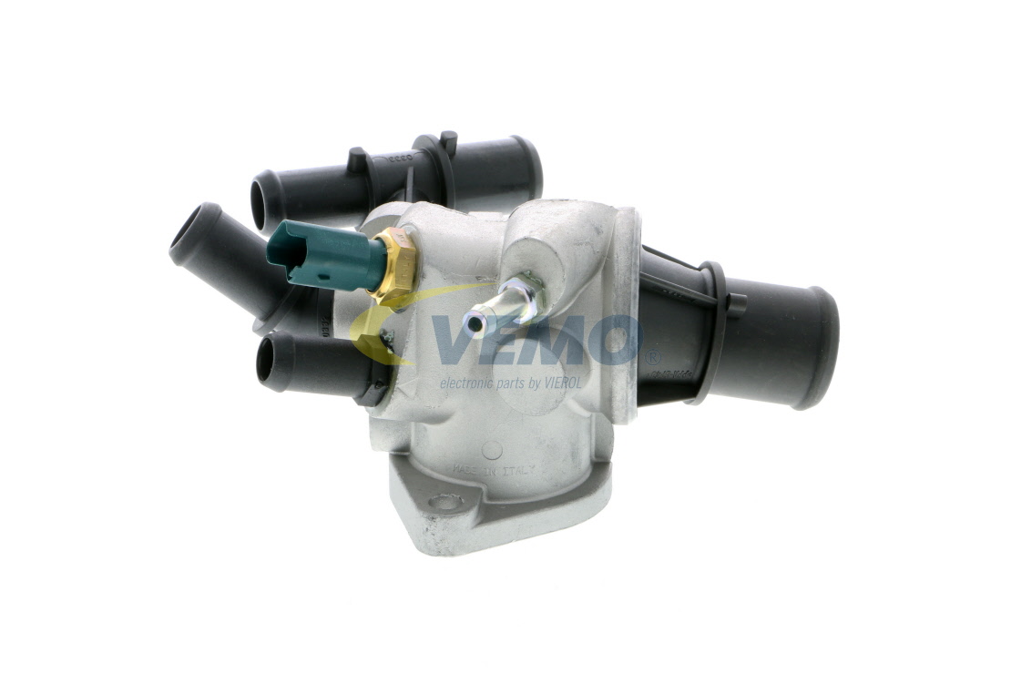 Thermostatgehäuse V24-99-1265 VEMO FIAT Stilo Multi Wagon (192) 1.9 JTD 2005 140 PS