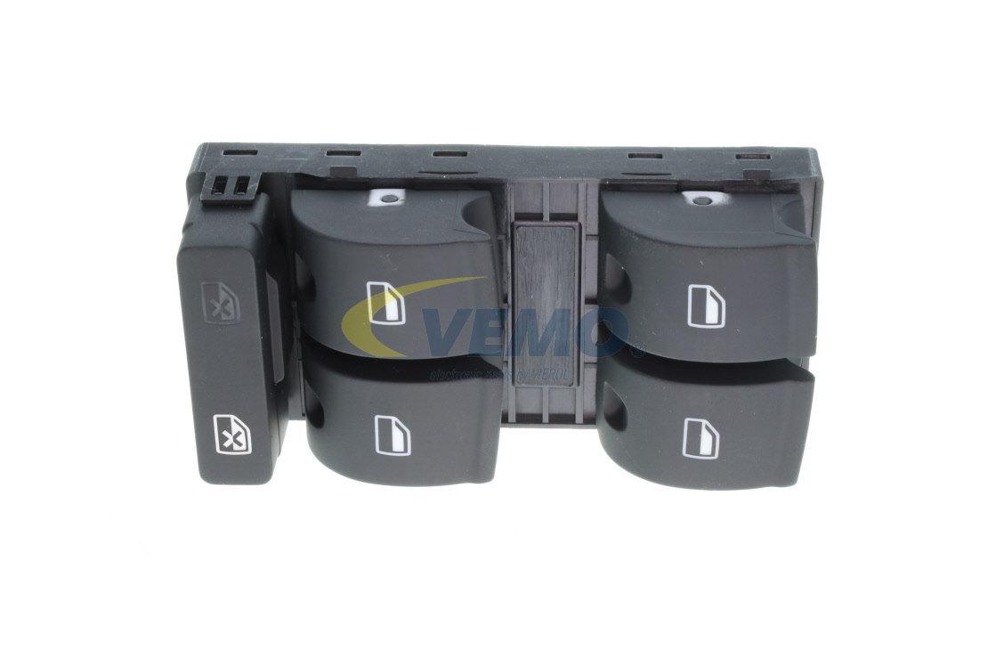 Número OEM 8E0 959 851 D 5PR - Interruptor de elevalunas V10-73-0007 SEAT, AUDI, SKODA