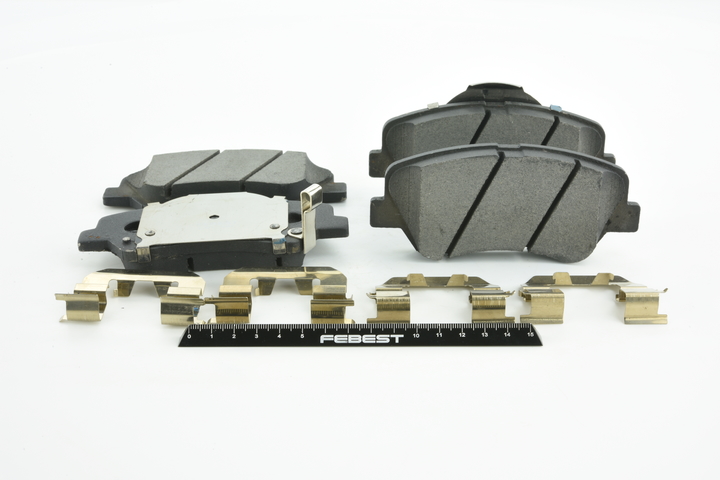 FEBEST 1201-SBF Brake pads HYUNDAI ELANTRA Saloon (MD, UD) 2.0 156 hp Petrol 2015