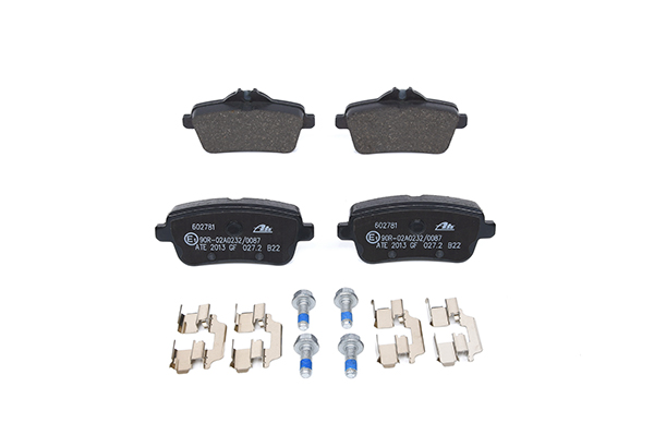 ATE 13.0460-2781.2 Bremsbelagsatz Scheibenbremse MERCEDES-BENZ ML-Klasse (W166)