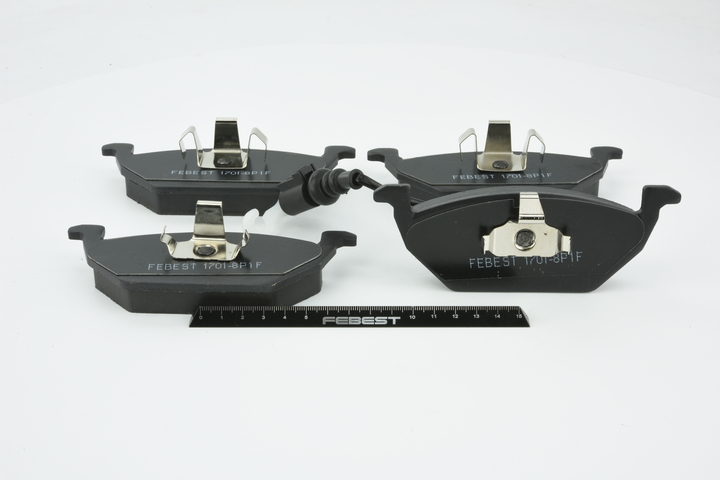 Kit pastiglie freni 1701-8P1F FEBEST Volkswagen up! Hatchback (121, 122, BL1, BL2) 1.0 TSI Flex 2020 105 CV