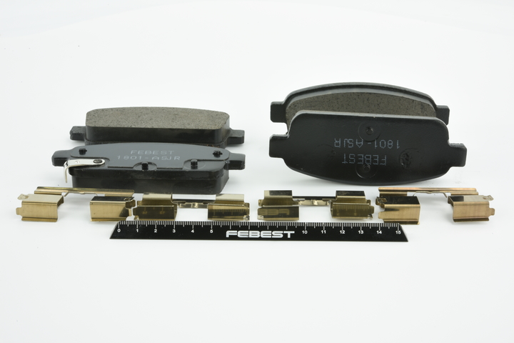 Número OEM 13 300 868 - Juego de pastillas de freno 1801-ASJR OPEL, CHEVROLET, DAEWOO, GMC, VAUXHALL