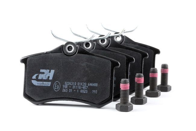 Número OEM 191 698 451 C - Juego de pastillas de freno 2263.10 SEAT, RENAULT, AUDI, PEUGEOT, FORD