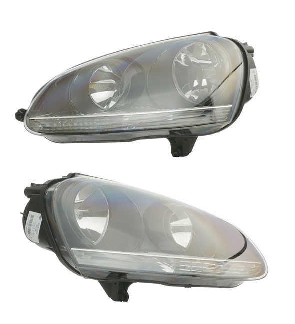 HELLA | Strålkastare med glödlampor, med ställmotor för lysviddsreglering 1EG 247 007-871 VW Golf V Variant (1K5) 2007 billiga online