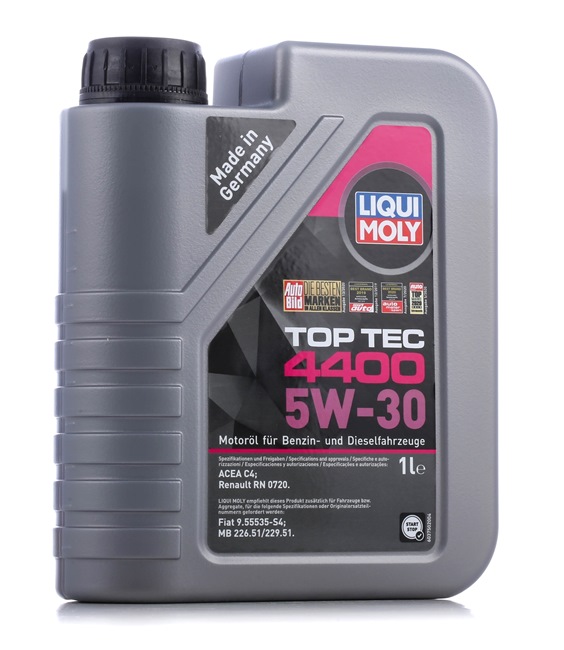 Olej silnikowy 2319 LIQUI MOLY RENAULT Clio IV Hatchback (BH) 1.5 dCi (BHM6) 2021 84 KM