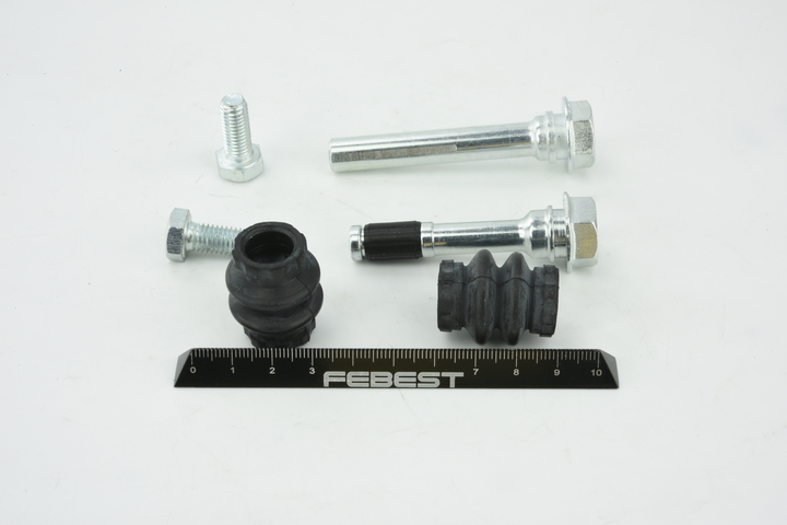 FEBEST 2574-407F-KIT guide sleeve kit, brake caliper PEUGEOT 407 SW 3.0 V6 215hp 2007