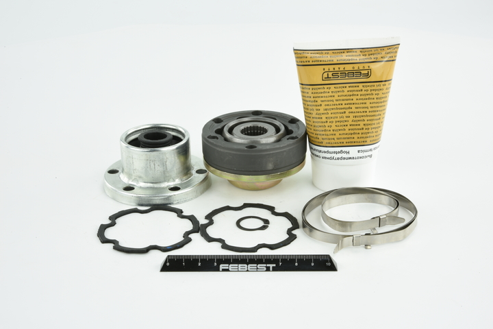 Hardyscheibe, Kardanwelle 2711-XC90SHA FEBEST VOLVO S40 II (MS, 544) 2.5 T5 2005 220 PS