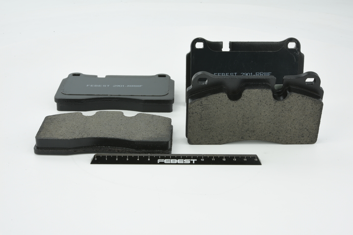 Juego de pastillas de freno 2901-RRIIIF FEBEST MITSUBISHI Lancer VII Familiar (CS_W, CT_W) EVO (CT9W) 2007 280 cv