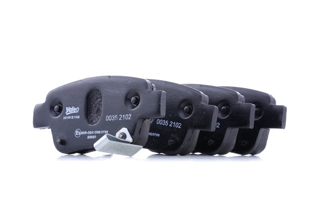 VALEO | Pastilla de freno FIRST, con sensor de desgaste incorporado, con avisador acústico de desgaste, Eje trasero, sin chapa antichirridos 301812 TOYOTA Corolla Verso (AR10) 2009 baratos online