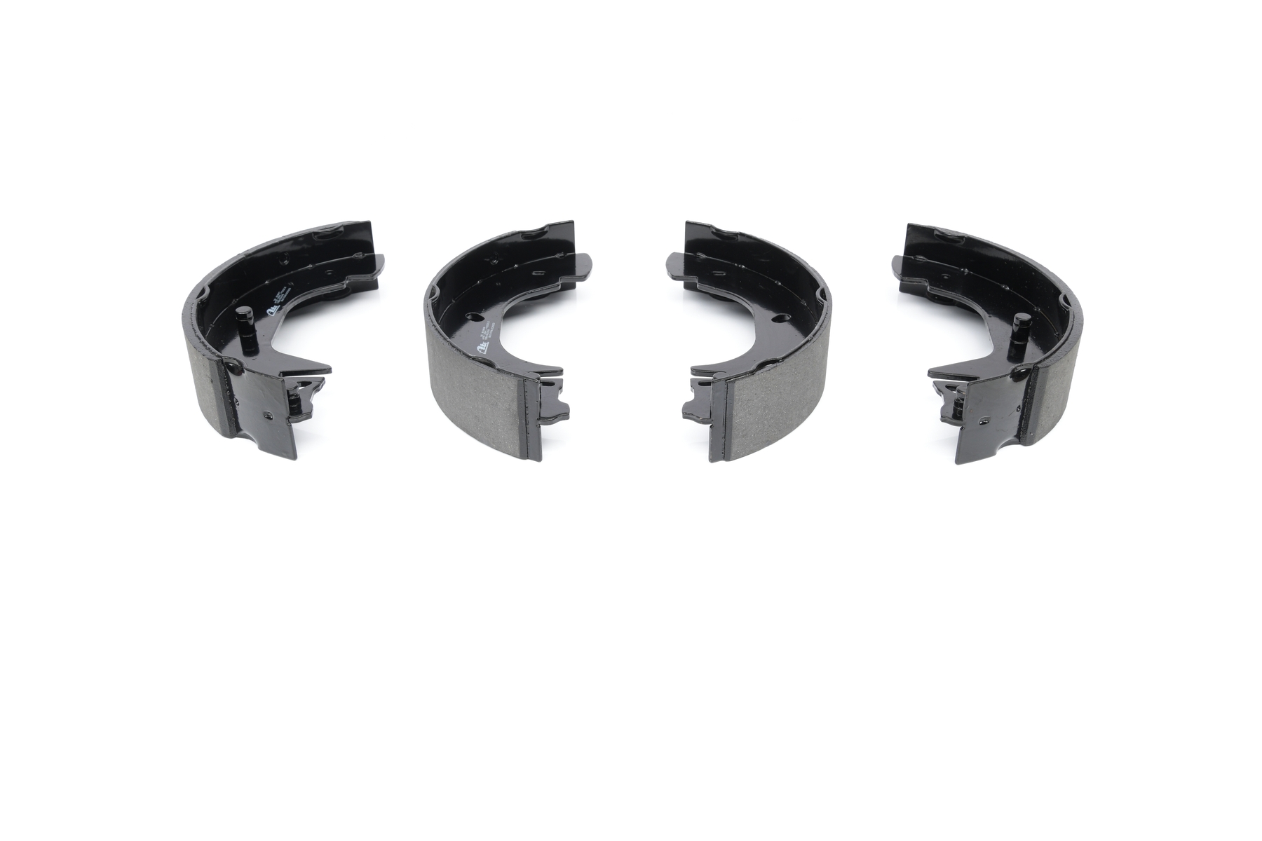 Remschoenen set 03.0137-0331.2 ATE FORD Transit Mk4 Flatbed Vrachtwagen/Chassis (VE83) 2.5 TD 1996 101 Pk