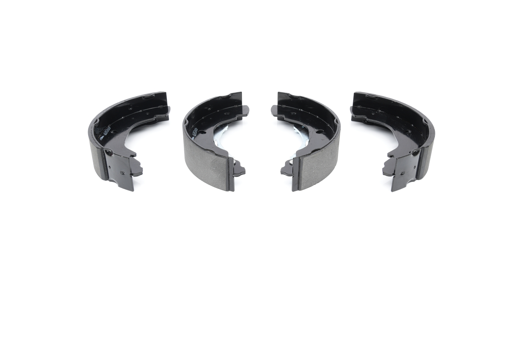 Remschoenen set 03.0137-0427.2 ATE FORD Transit Mk6 Flatbed vrachtwagen / Chassis (V347, V348) 2.2 TDCi 2013 125 Pk