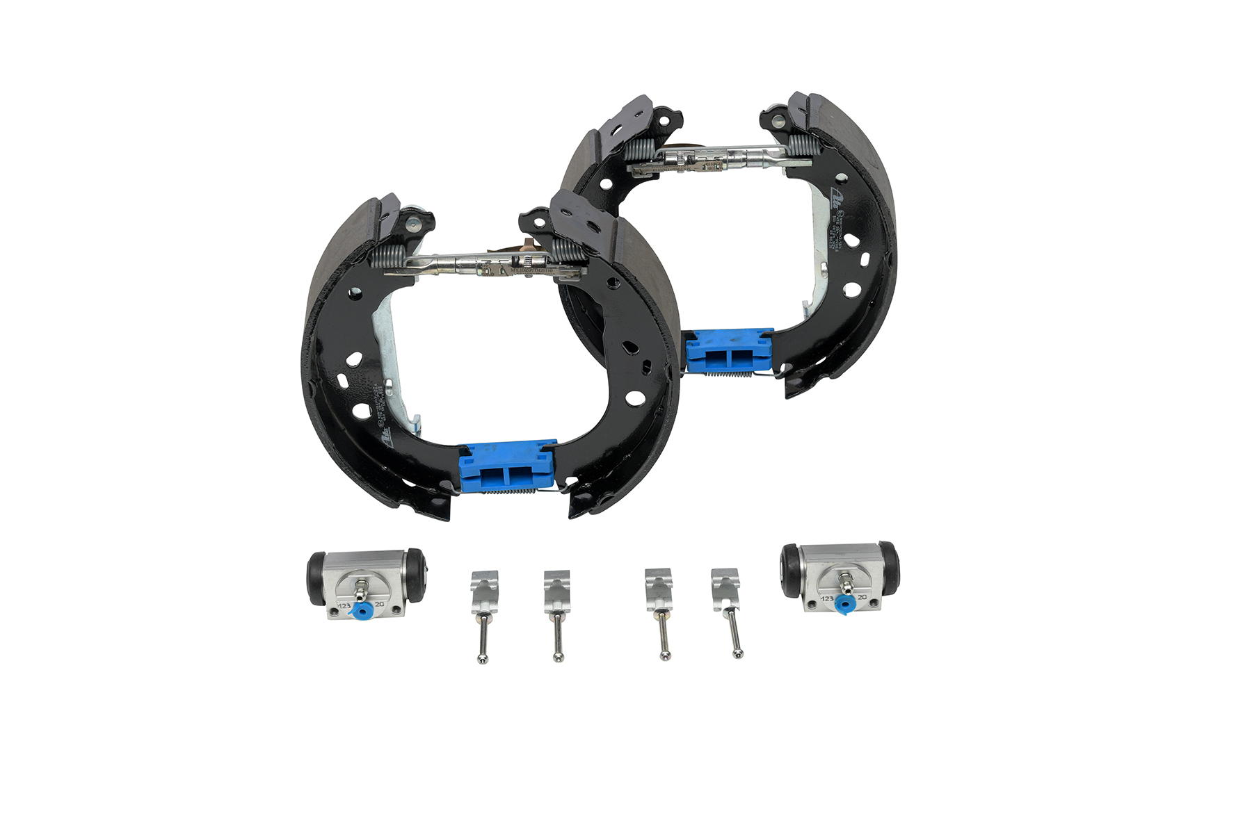 ATE 03.0520-8020.3 Bremsensatz, Trommelbremse FORD TRANSIT CONNECT (P65_, P70_, P80_) 1.8 TDCi 90 PS Diesel 2013