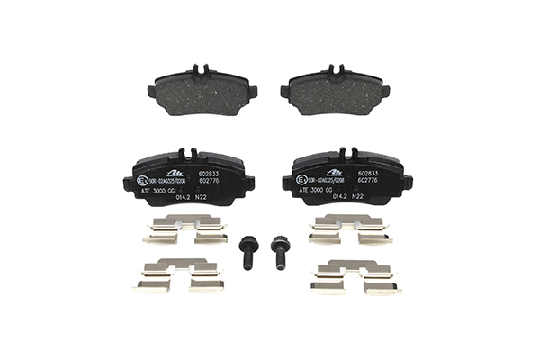 Numéro OEM A 168 420 12 20 - Plaquettes de frein 13.0460-2833.2 MERCEDES-BENZ, JAGUAR