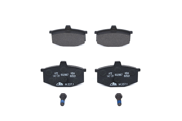 ATE | Kit de pastillas de freno no preparado para indicador de desgaste, excl. contacto de avisador de desgaste, con tornillos pinza freno 13.0460-2967.2 RENAULT 4 Familiar 1983 baratos online