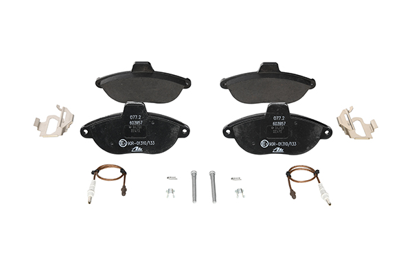 ATE 13.0460-3957.2 plaquette de frein FIAT Scudo I Break (220) 2.0 JTD 94CV 2005