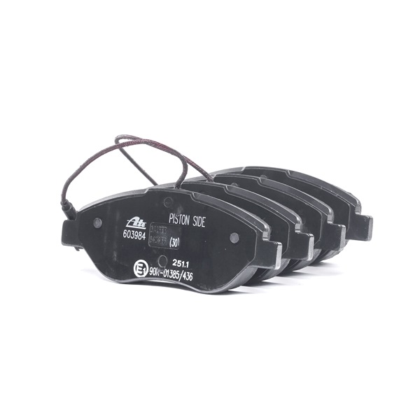 Bremseklodser 13.0460-3984.2 ATE FIAT Stilo Hatchback (192) 1.9 JTD 2006 136 HK