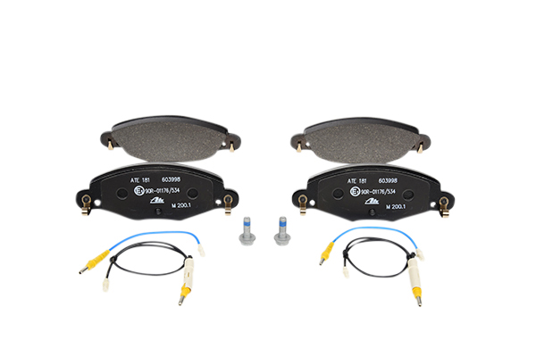 Kit pastiglie freni 13.0460-3998.2 ATE CITROËN C5 II Station Wagon 2.2 HDi (RE4HPE, RE4HP2, RE4HRE, RE4HR2) 2007 163 CV