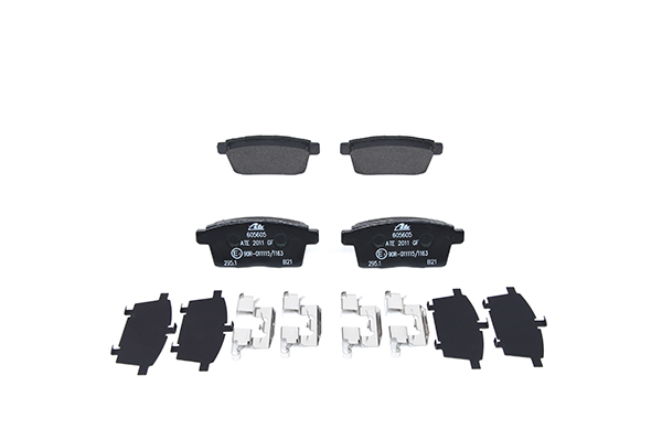 ATE | Pastilla no preparado para indicador de desgaste, excl. contacto de avisador de desgaste, Chapa antichirridos, con accesorios 13.0460-5605.2 MAZDA CX-9 (TB) 2016 baratos online